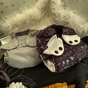 Bum Genius Set of 2 Math Genius and Gray one size